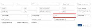 Permitir filtro de tag no CRM> Pedidos de Venda