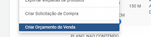 Pedido em massa pelo estoque