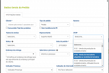 Troca de CFOP no Pedido de Venda antes de gerar a Nota Fiscal
