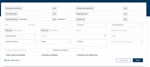 CNPJ relatório de recebimento