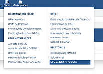 ABA Produto-relatório NFs emitidas