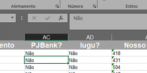 Excel Recebimentos