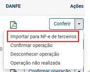 Retorno da NF-e para Monitoramento de notas
