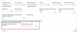 ICMS desonerado e crédito presumido